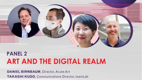 Is there any turning back now that art and arts programming's expansion into the digital sphere has been accelerated by the pandemic? This panel explored how digital technology impacts the way that art is created and experienced.