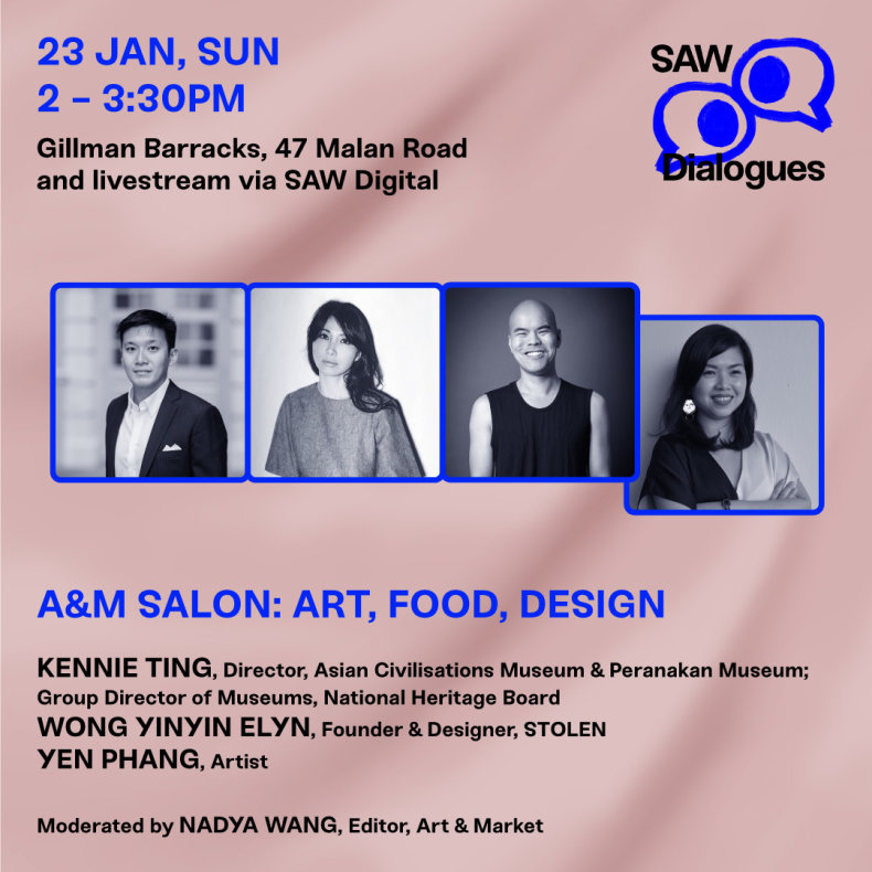 [SAW Dialogues] A&M Salon: Art, Food, Design