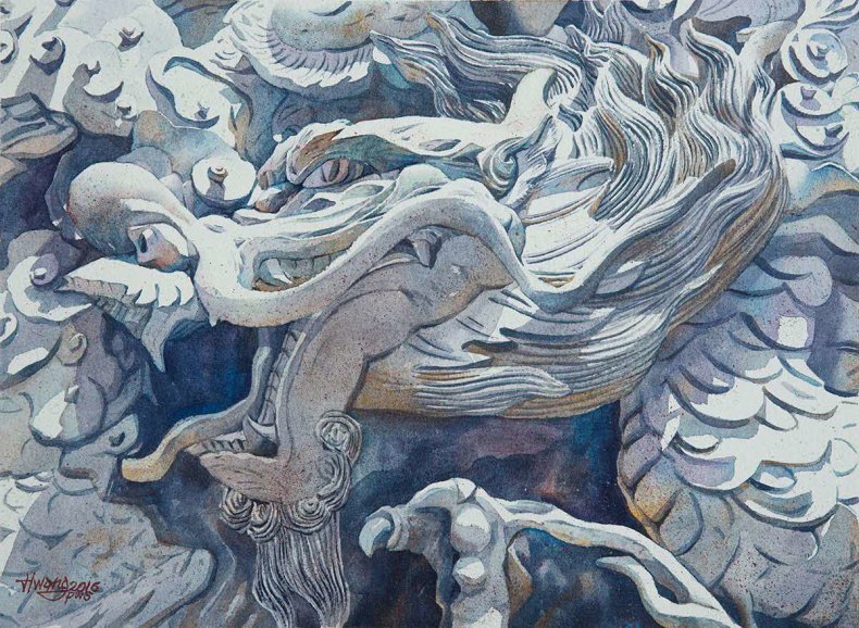 ENTER THE DRAGON - solo exhibition by Lok Kerk Hwang