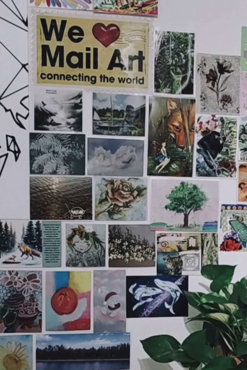 Embrace the Beauty of Nature" Mail Art Exhibition