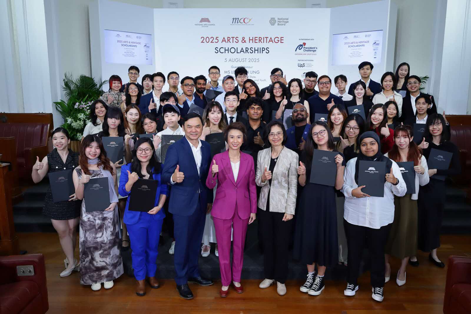 (1) Combined MCCY family photo (46 recipients with SMS, CENAC & CENHB)