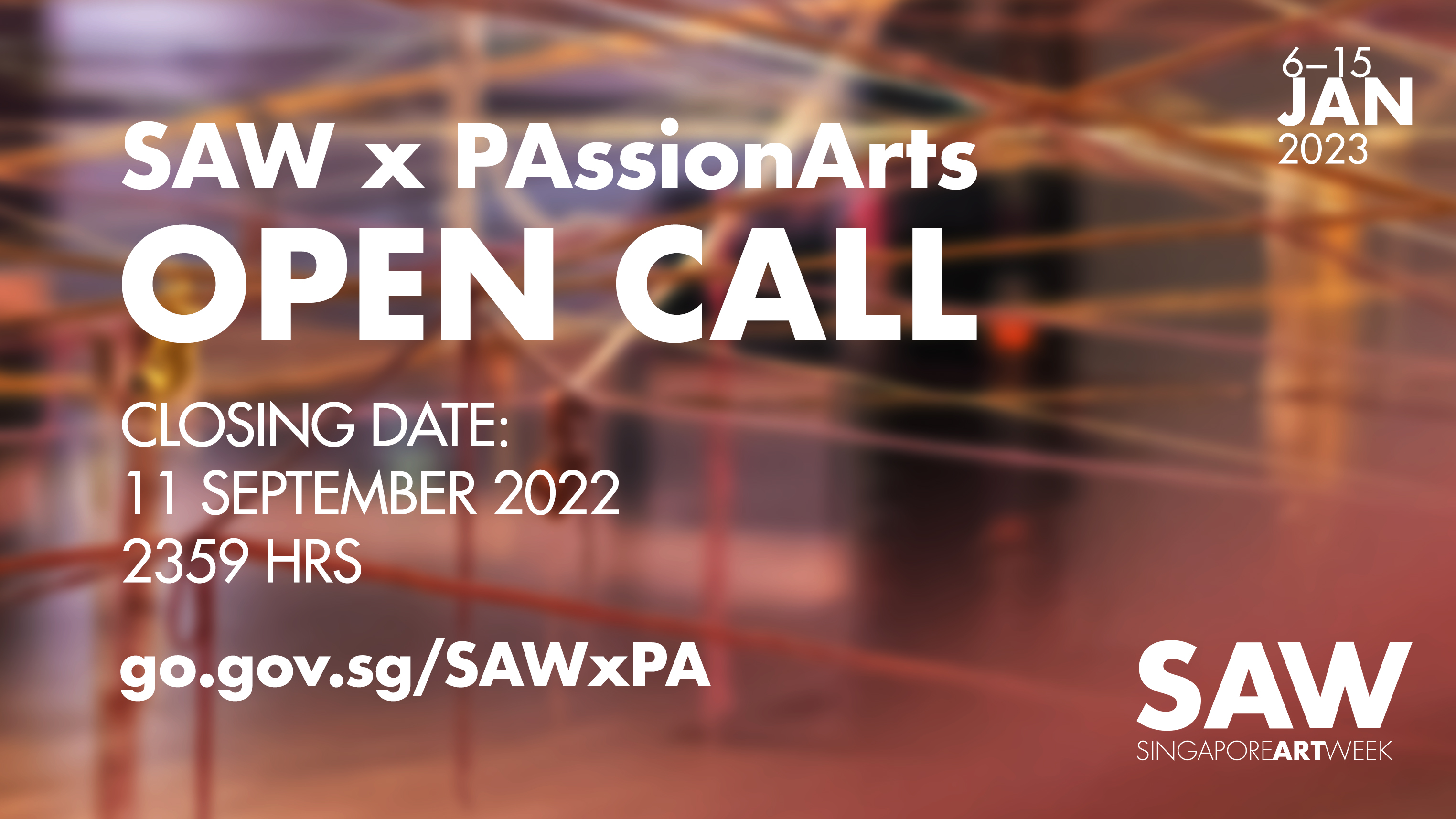 SAWxPA Open Call SAWxPA Open Call