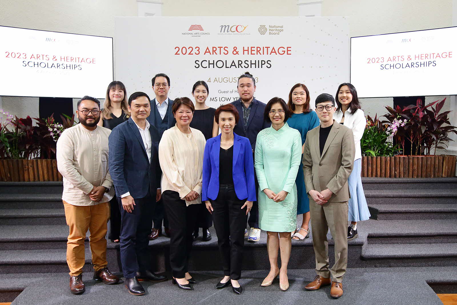2023 Arts and Heritage Scholarships Group Photo