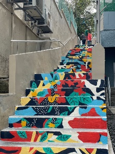 Hidden Gems staircase